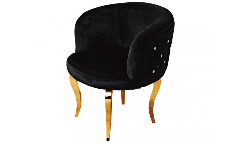 Armchair FC39 gold / black | 100% Quality Armchair FC39 gold / black | Armchairs | ZIPhome.ee image 1