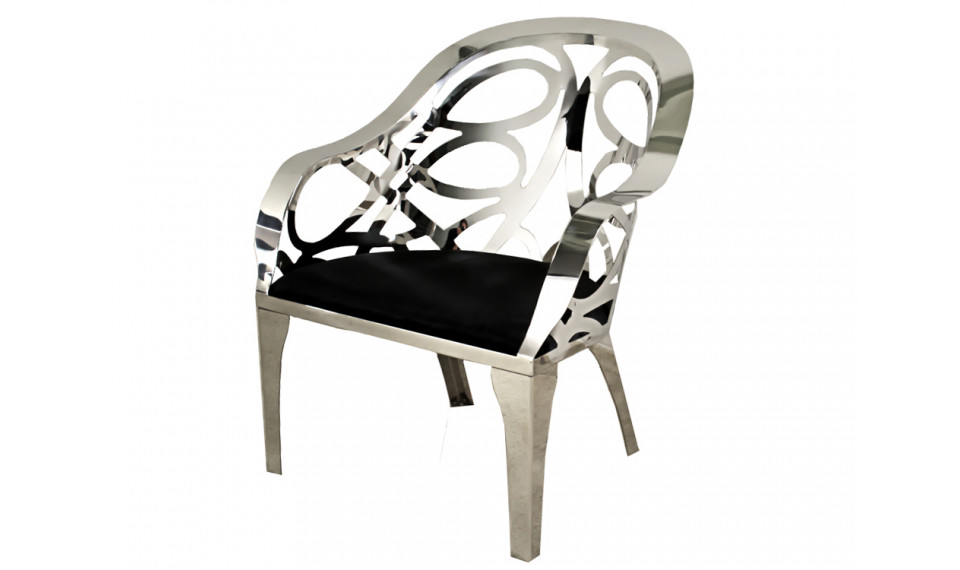 Armchair FC28 silver / black | 100% Quality Armchair FC28 silver / black | Armchairs | ZIPhome.ee image 1