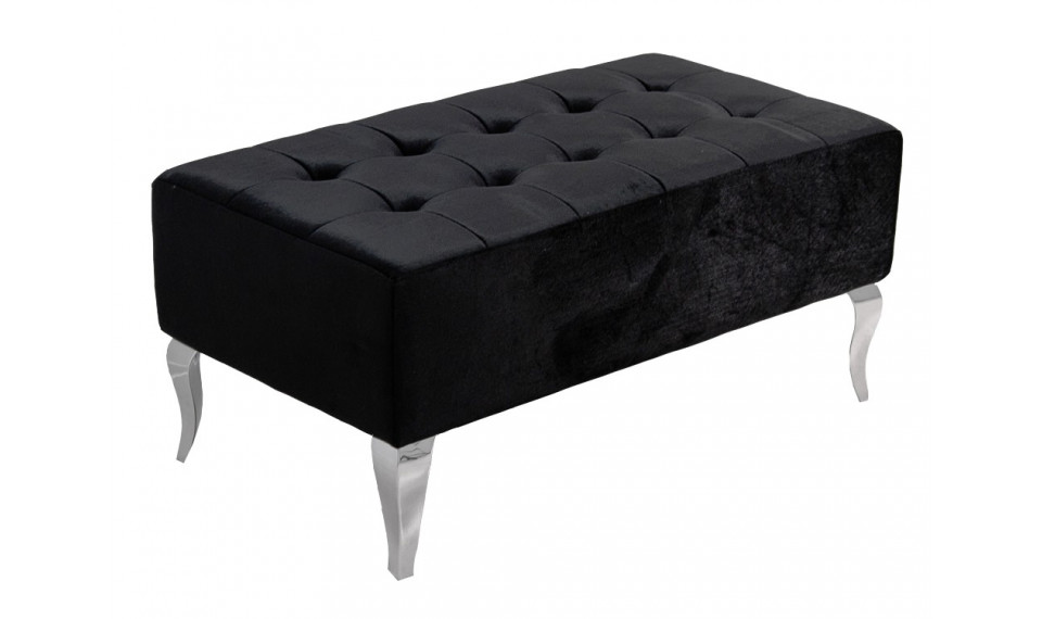 Jalkarahi  POUF008 silver / white crystals | Soft furniture | ZIPhome.ee kuva 1