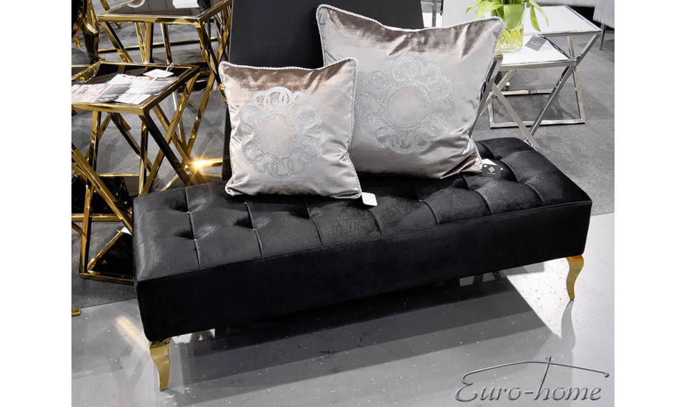 Jalkarahi POUF006 gold / black | Soft furniture | ZIPhome.ee kuva 4