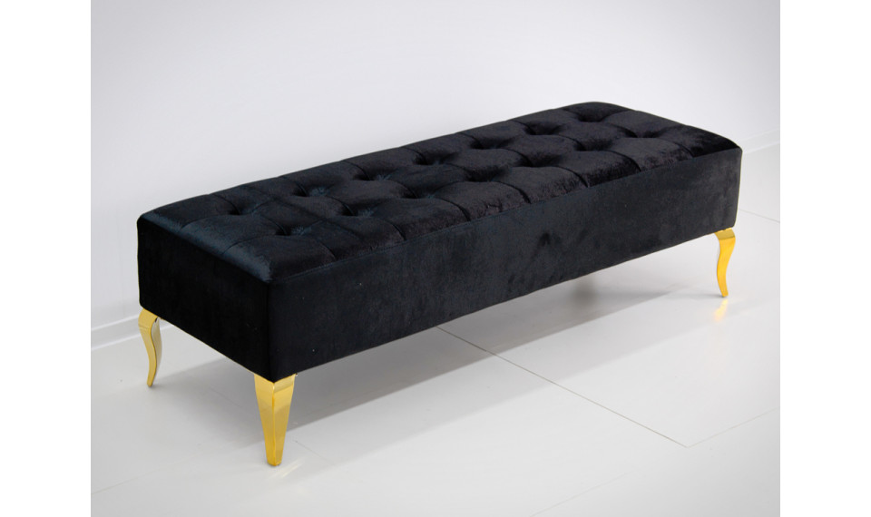 Jalkarahi POUF006 gold / black | Soft furniture | ZIPhome.ee kuva 3