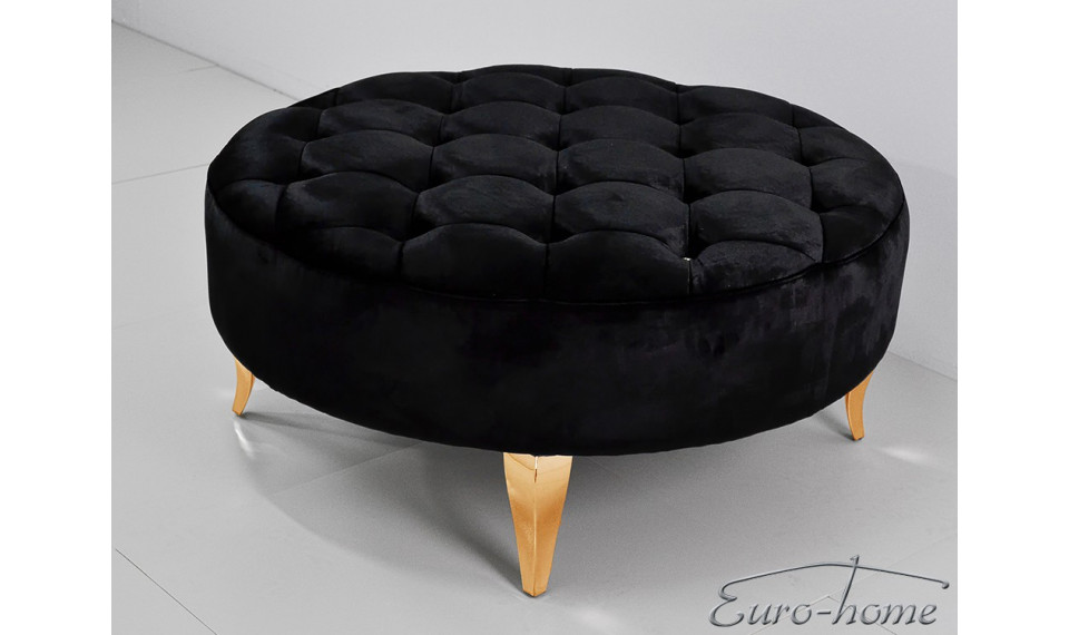Jalkarahi POUF004 gold / black crystals | Soft furniture | ZIPhome.ee kuva 3
