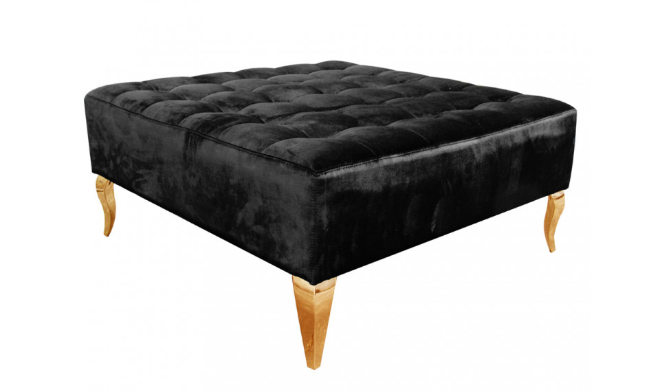 Jalkarahi POUF002 gold / black crystals | Soft furniture | ZIPhome.ee kuva 1