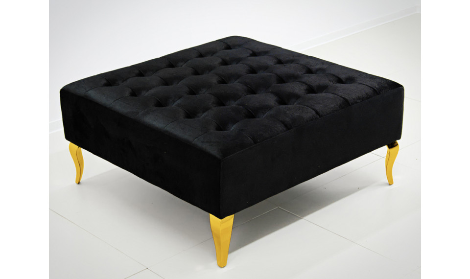 Jalkarahi POUF002 gold / black crystals | Soft furniture | ZIPhome.ee kuva 2