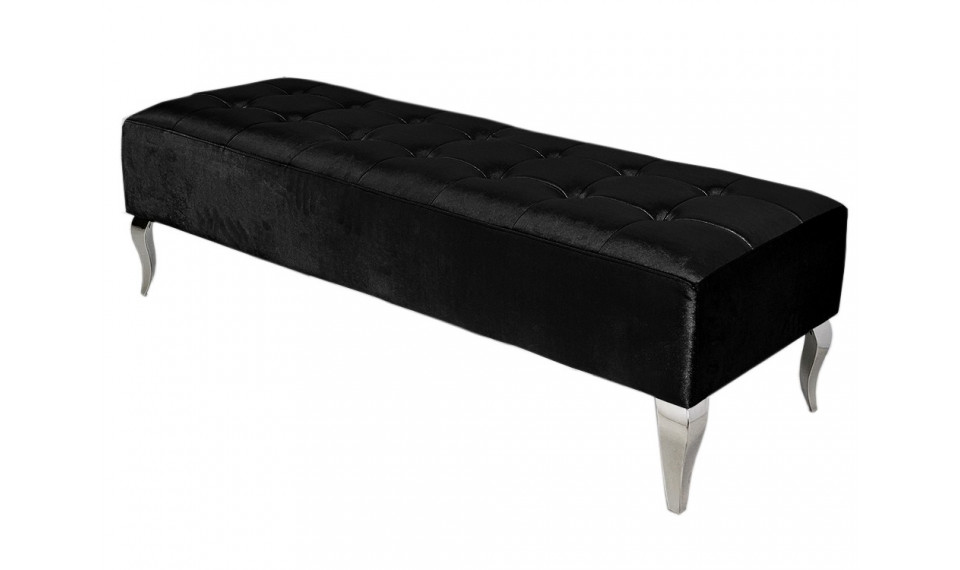 Jalkarahi POUF006 silver / black crystals | Soft furniture | ZIPhome.ee kuva 1