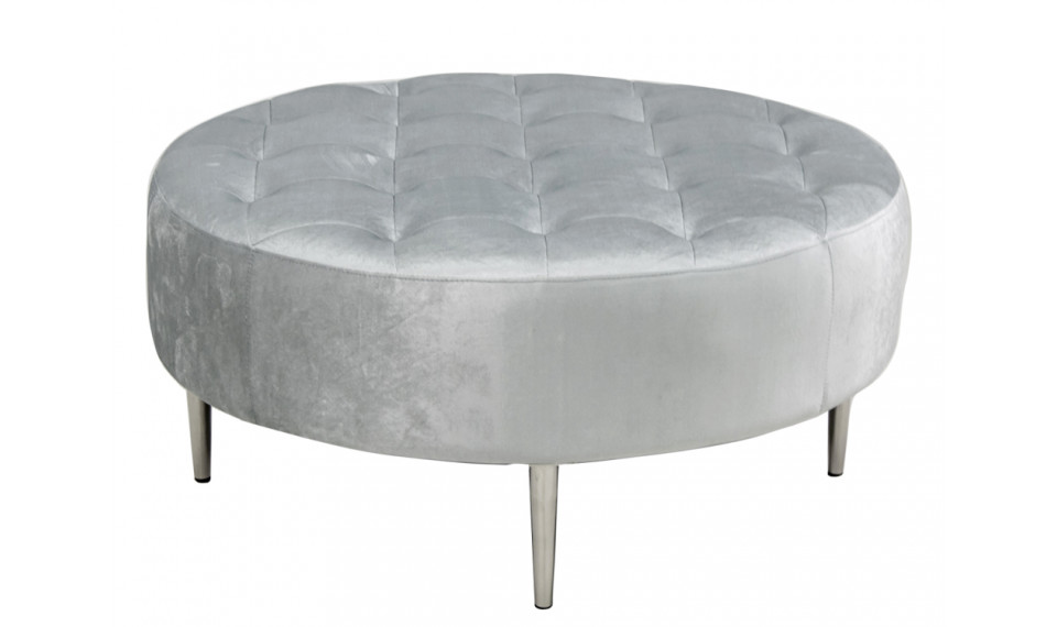Jalkarahi POUF003 silver / silver | Soft furniture | ZIPhome.ee kuva 1