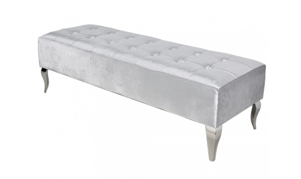 Jalkarahi POUF006 silver / silver crystals | Soft furniture | ZIPhome.ee kuva 1