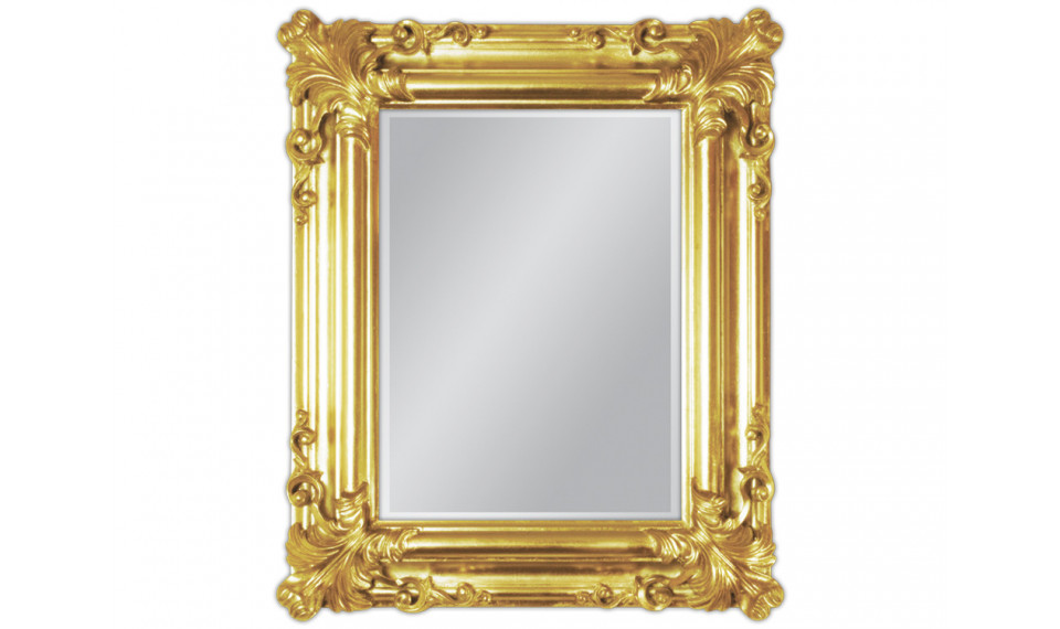 Mirror 21023 gold 50x60 | Mirrors | ZIPhome.ee image 1