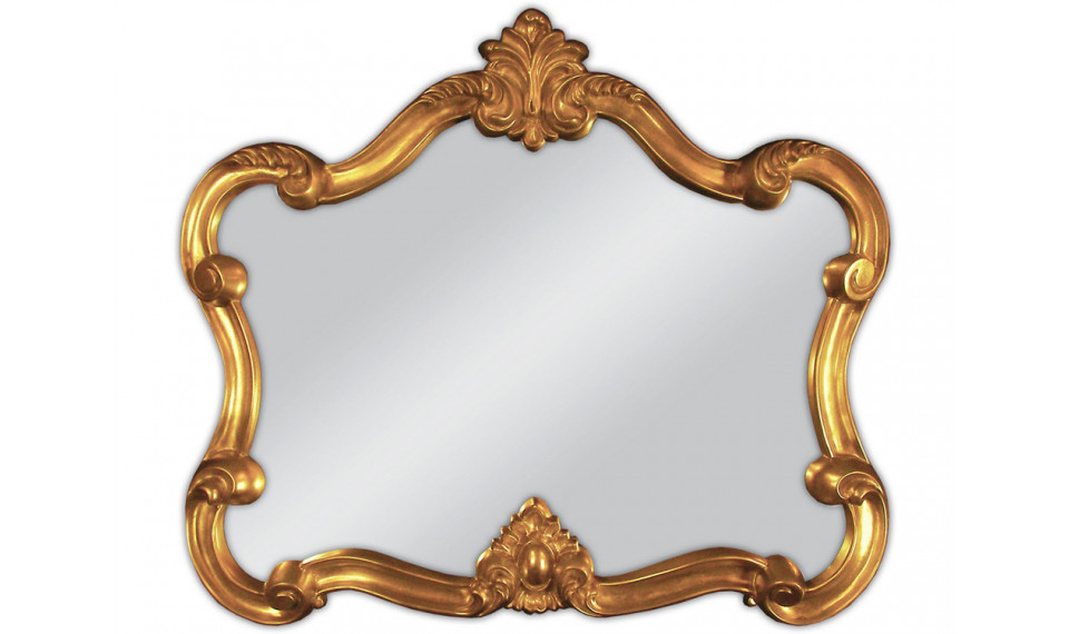 Mirror PU-039 gold 70x80 | Mirrors | ZIPhome.ee image 1