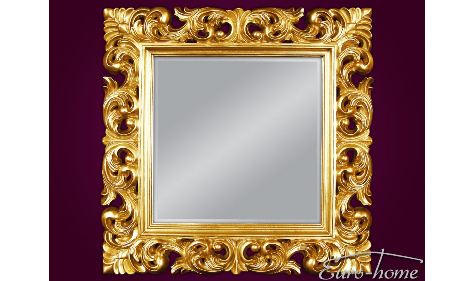 Mirror PU-049K gold 92x92 | Mirrors | ZIPhome.ee image 2