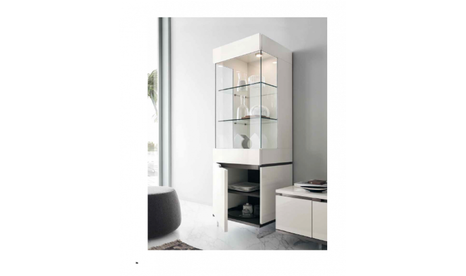 ARTEMIDE vitriin 1D L/R | Raamatukapid ja vitriinid | ZIPhome.ee pilt 2