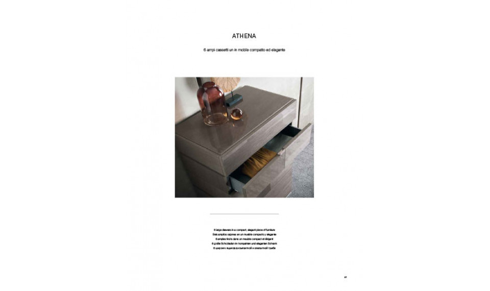 ATHENA 6/DRW chest of drawers | Makuuhuone | ZIPhome.ee kuva 2