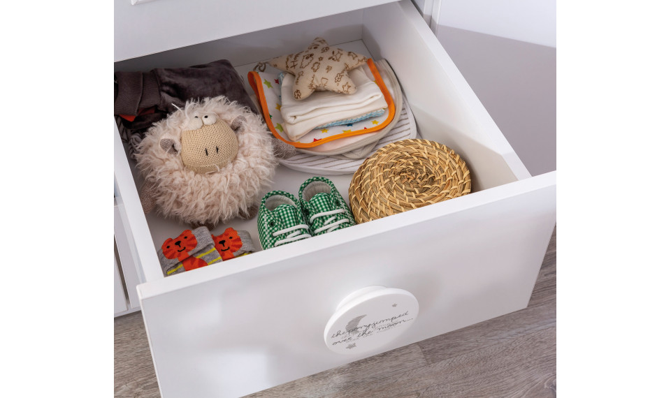 BABY COTTON 3-ustega riidekapp aknaga | Laste riidekapid | ZIPhome.ee pilt 4