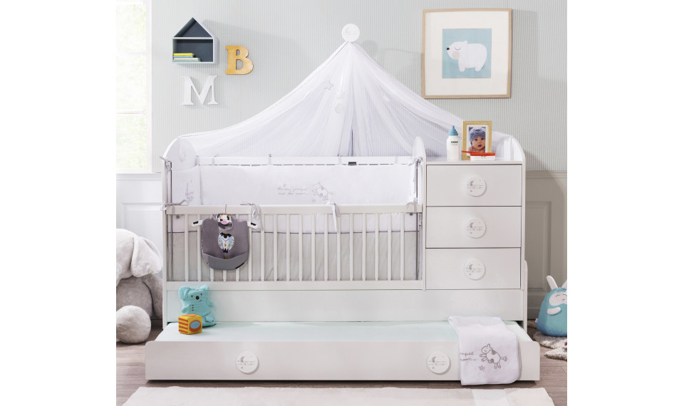 BABY COTTON ST beebivoodi-transformer (80x180 cm) | Beebivoodid | ZIPhome.ee pilt 2