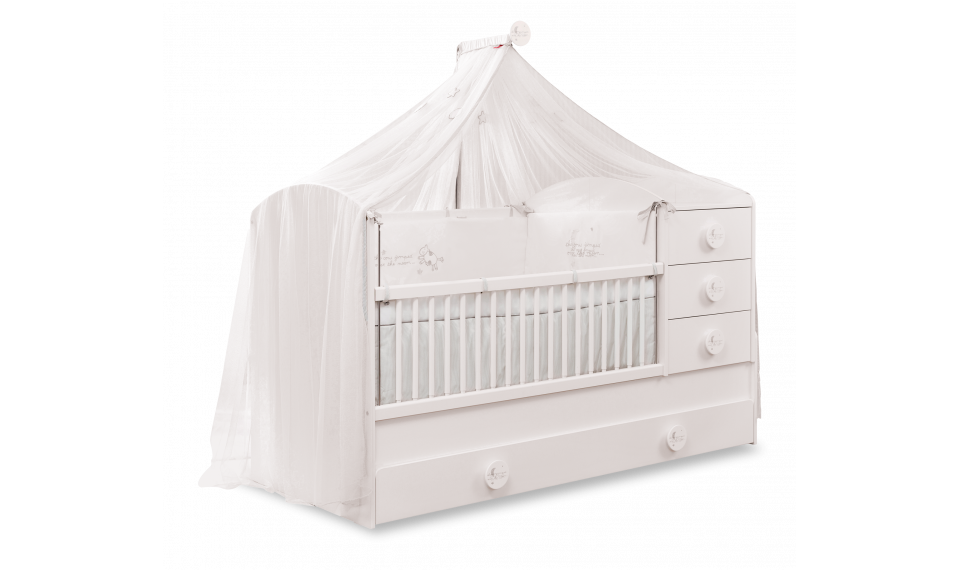 BABY COTTON ST beebivoodi-transformer (80x180 cm) | Beebivoodid | ZIPhome.ee pilt 1