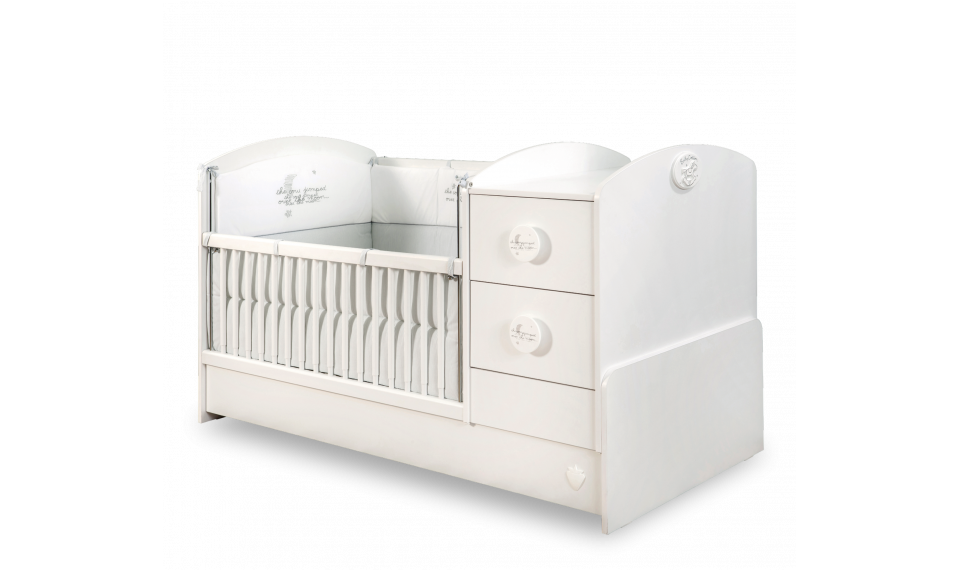 BABY COTTON ST CONVERTIBLE BABY BED (75x160 cm) | Baby beds | ZIPhome.ee image 1