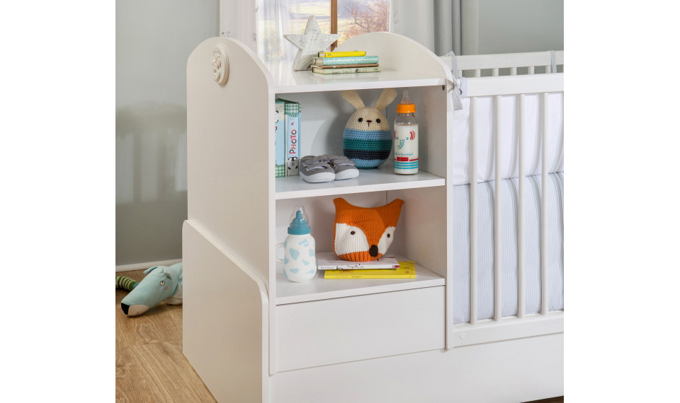 BABY COTTON ST CONVERTIBLE BABY BED (75x160 cm) | Baby beds | ZIPhome.ee image 3