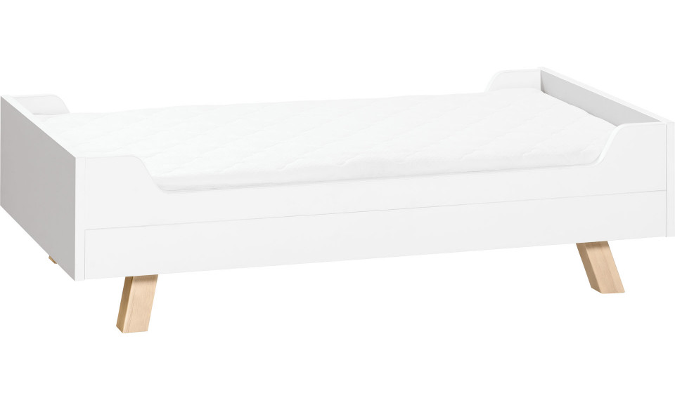 Cot Bed 70X140 4You by VOX (Baby) white/oak | 100% laatu Cot Bed 70X140 4You by VOX (Baby) white/oak | 4 You | ZIPhome.ee kuva 3