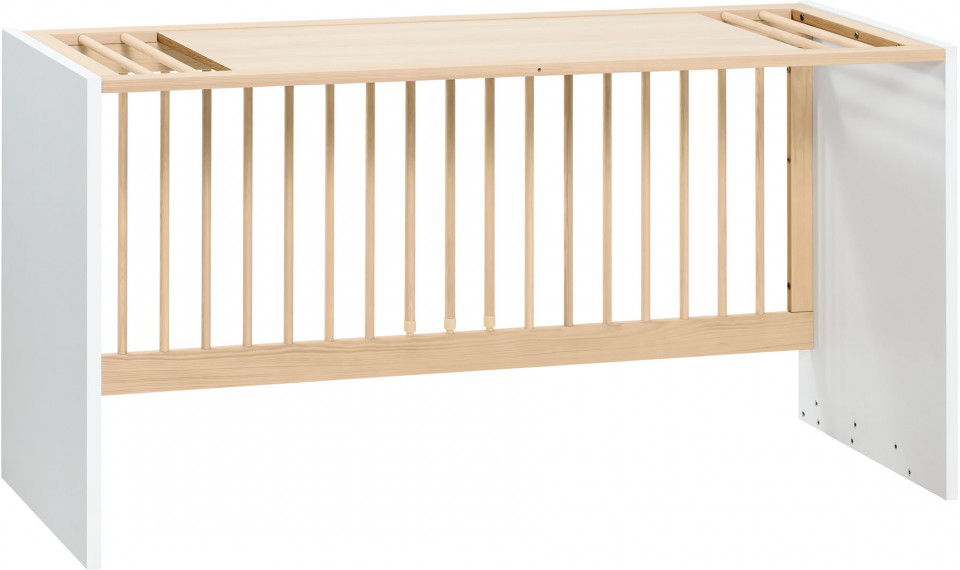 Cot Bed 70X140 4You by VOX (Baby) white/oak | 100% laatu Cot Bed 70X140 4You by VOX (Baby) white/oak | 4 You | ZIPhome.ee kuva 2