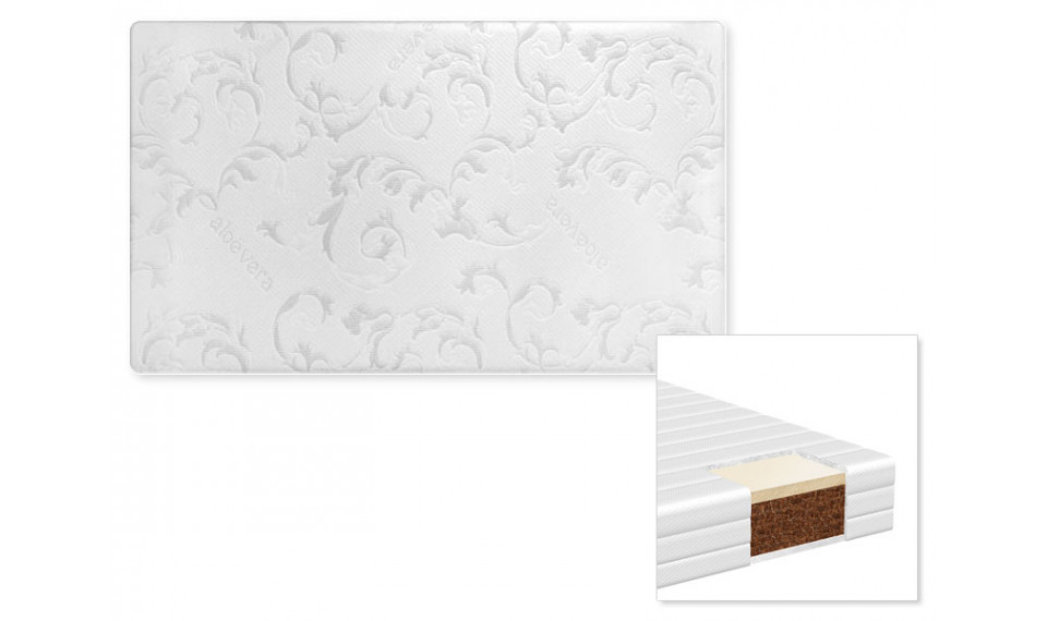 Mattress 70x140 cm Pascal (insert coconut-latex) | Young Users | ZIPhome.ee image 1