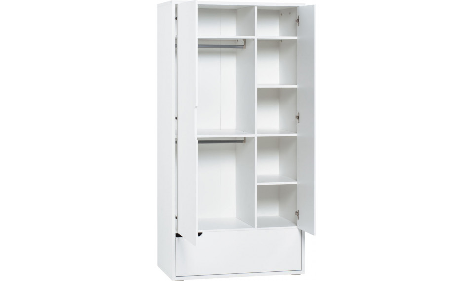 Шкаф 2- дверный MILK | Milk | ZIPhome.ee изображение 3