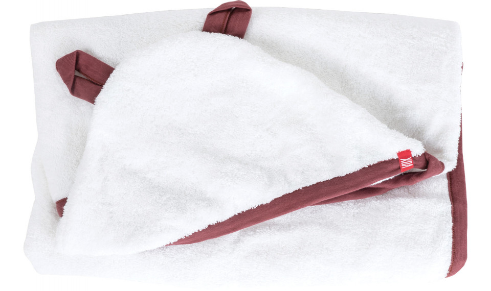 Hooded towel 80x85 PURE maroon | Young Users | ZIPhome.ee изображение 1