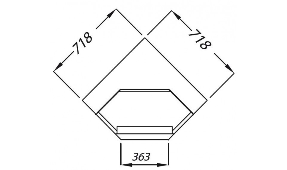 BARCELONA BA-14 corner showcase L/R | BARCELONA | ZIPhome.ee kuva 3