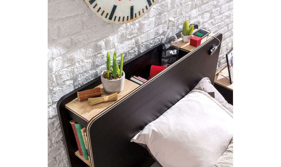 BLACK BED (100x200 cm) | Lasten sängyt | ZIPhome.ee kuva 4