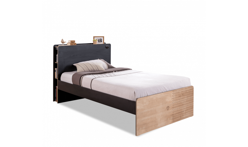 BLACK BED (120x200 cm) | Lasten sängyt | ZIPhome.ee kuva 1