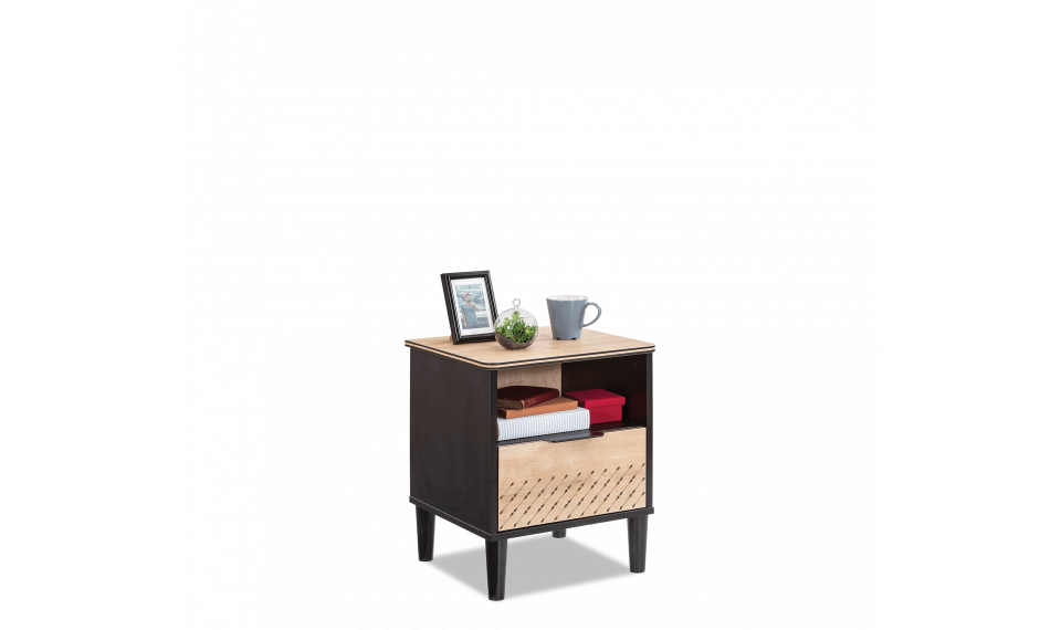 BLACK прикроватная тумбочка | Прикроватные тумбочки | ZIPhome.ee изображение 1