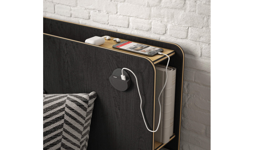 BLACK voodi pesukastiga ja tõstemehhanismiga (120x200 cm) | Laste voodid | ZIPhome.ee pilt 4