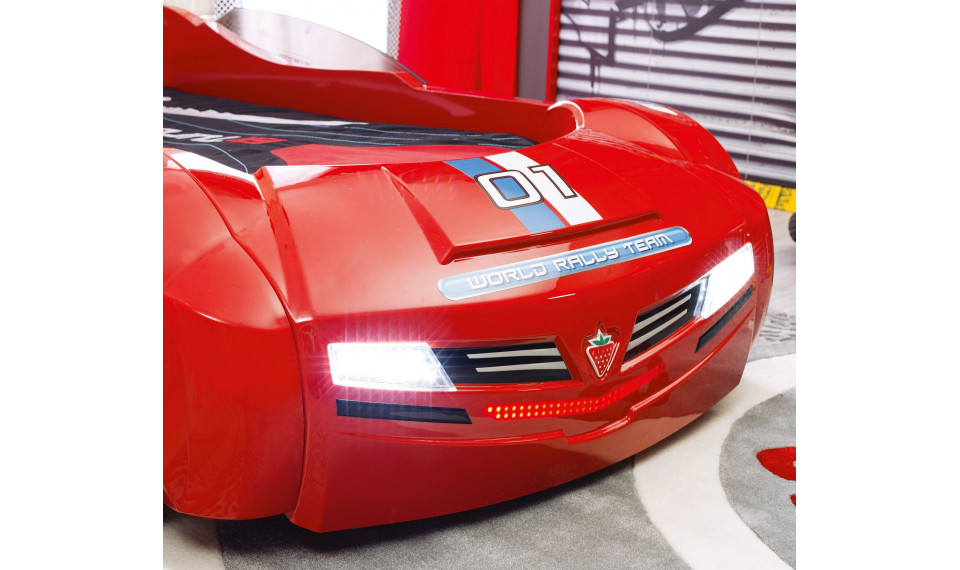 BITURBO CARBED (RED) (90x195 cm) | Lasten sängyt | ZIPhome.ee kuva 2