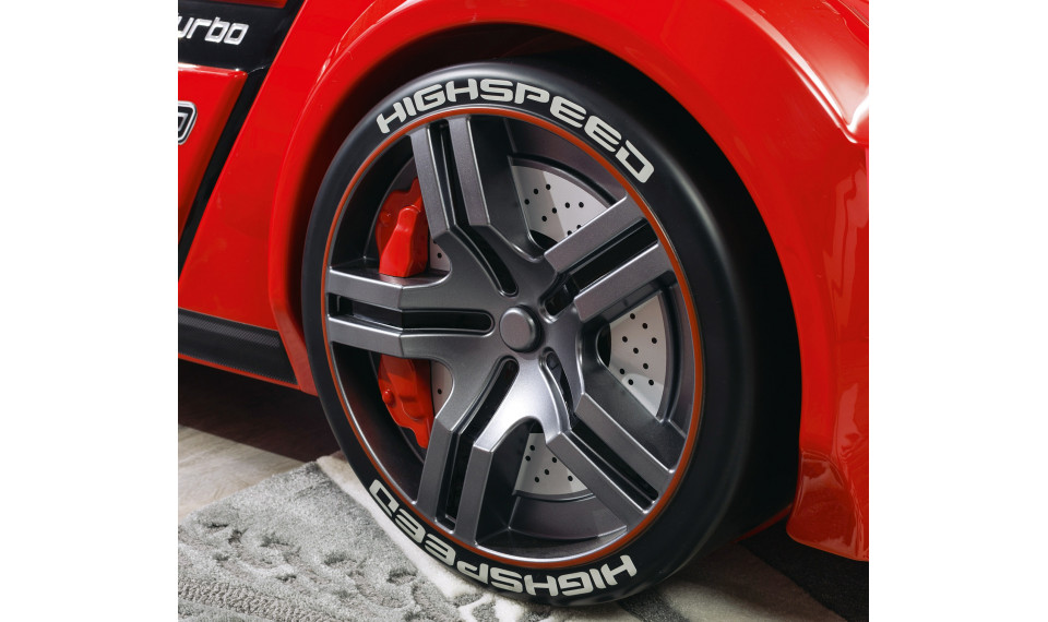 BITURBO CARBED (RED) (90x195 cm) | Lasten sängyt | ZIPhome.ee kuva 5