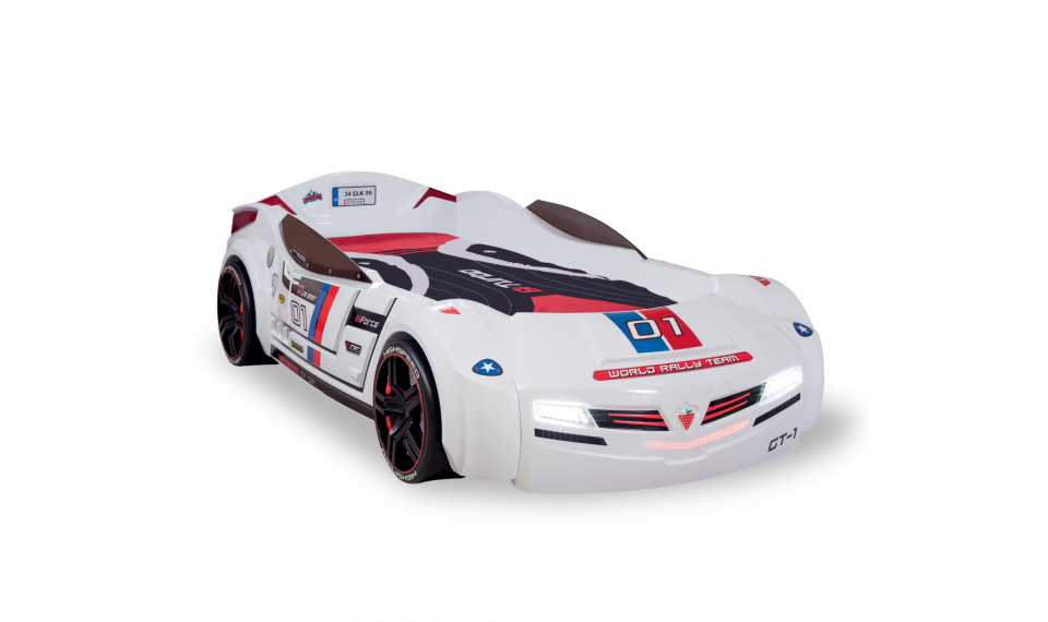 BITURBO CARBED (WHITE) (90x195 cm) | Children beds | ZIPhome.ee image 1