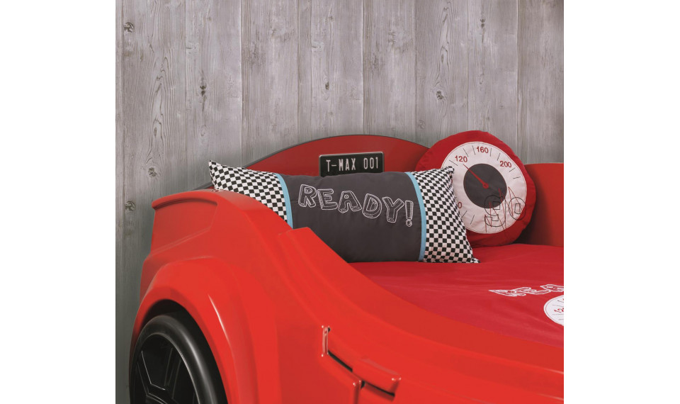 TURBO MAX auto-voodi (punane) (90x195 cm) | Laste voodid | ZIPhome.ee pilt 4