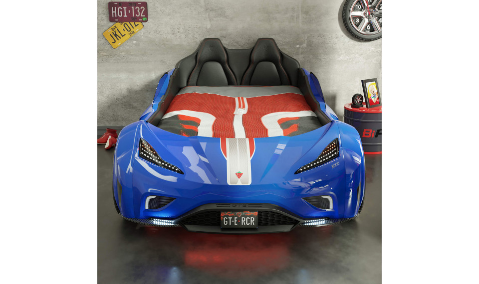 GTE auto-voodi sinine (99x191 cm) | Laste voodid | ZIPhome.ee pilt 4