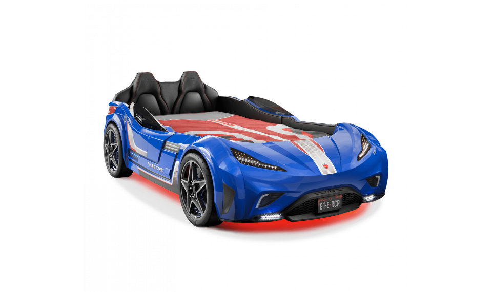 GTE auto-voodi sinine (99x191 cm) | Laste voodid | ZIPhome.ee pilt 1