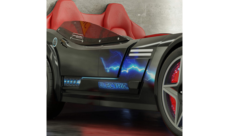 GTE auto-voodi must (99x191 cm) | Laste voodid | ZIPhome.ee image 6