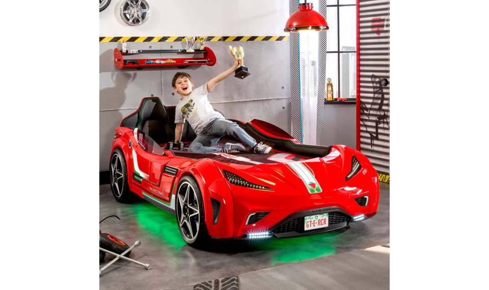 GTE auto-voodi punane (99x191 cm) | Laste voodid | ZIPhome.ee pilt 3