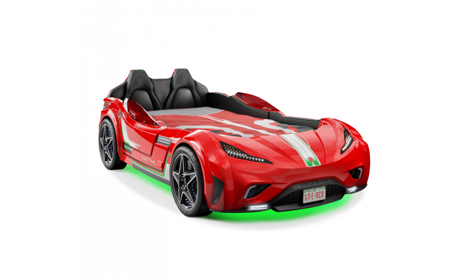 GTE auto-voodi punane (99x191 cm) | Laste voodid | ZIPhome.ee pilt 1