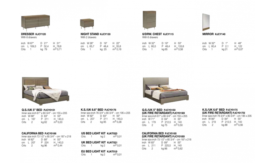 CITY LIFE QS Voodi (155x205) | Voodid | ZIPhome.ee pilt 3