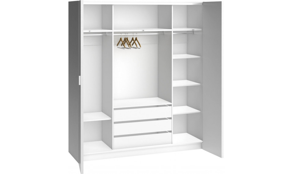 Riidekapp 4-ukseline 4You | 4 You Young | ZIPhome.ee изображение 2