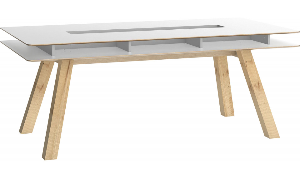 Table II 200X100 4You by VOX white | Tables | ZIPhome.ee image 1
