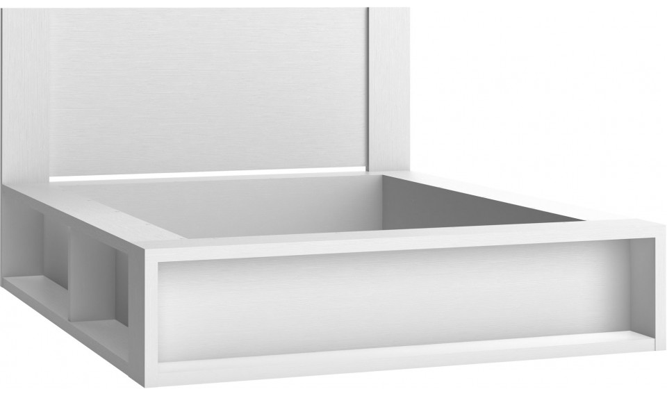 Bed with lifted frame 160x200 4You by VOX white GE | 4 You Young | ZIPhome.ee image 1