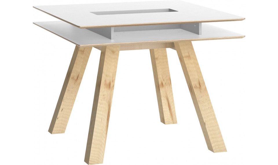 Table 100X100 4You by VOX white | 100% Quality Table 100X100 4You by VOX white | 4 You | ZIPhome.ee image 1