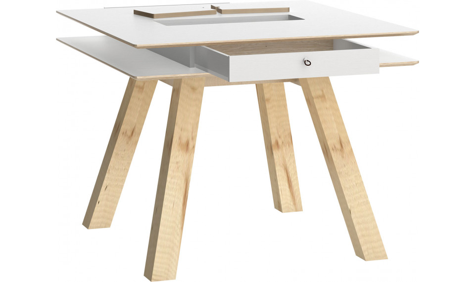 Table 100X100 4You by VOX white | 100% Quality Table 100X100 4You by VOX white | 4 You | ZIPhome.ee image 2