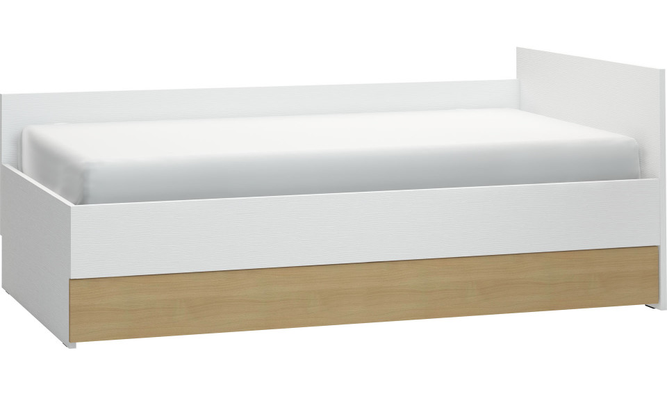 Couch with lifted frame 90X200 4You by VOX white | 4 You Young | ZIPhome.ee image 1