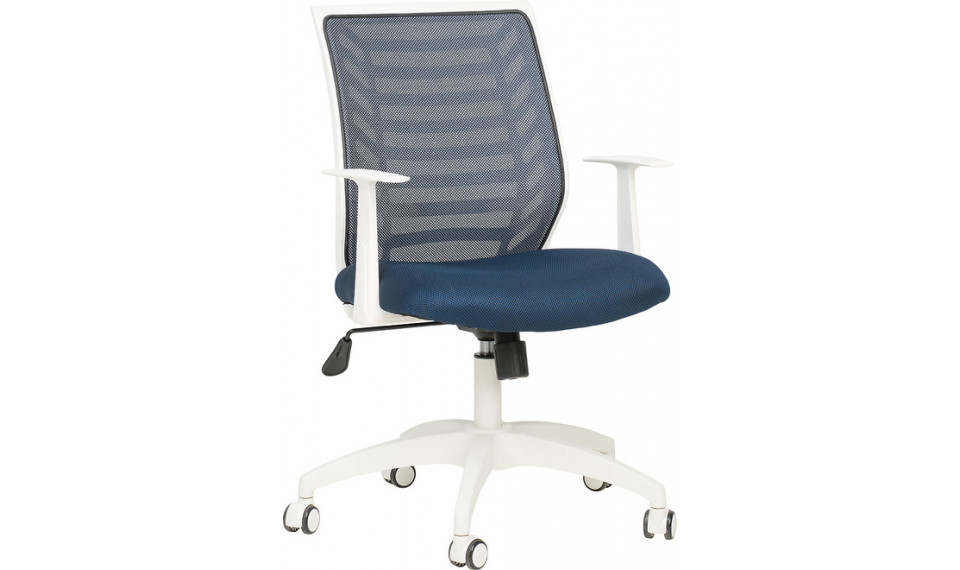 Swivel chair ELI white/dark blue MCT009 | Chairs and swivel chairs | ZIPhome.ee image 1