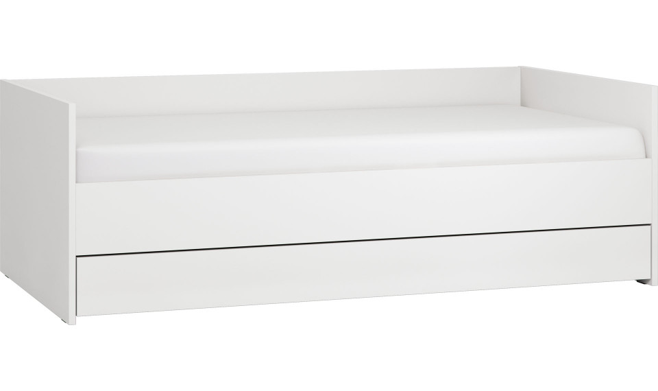 Couch with lifted frame 90X200 SIMBV white | Кровати и кушетки | ZIPhome.ee изображение 1