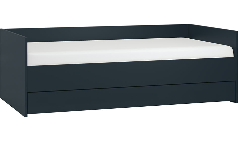 Couch with lifted frame 90X200 SIMBV black | Кровати и кушетки | ZIPhome.ee изображение 1